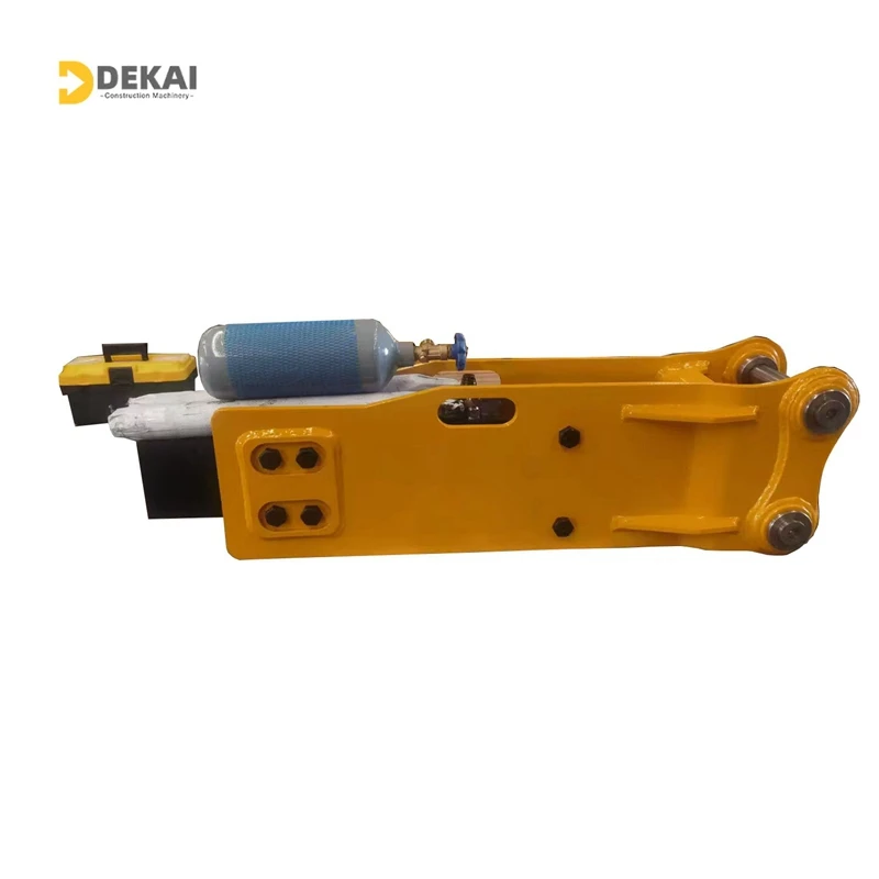 Martillo hidráulico Kobelco SB121, martillo triturador hidráulico con cincel de 155mm, envío rápido