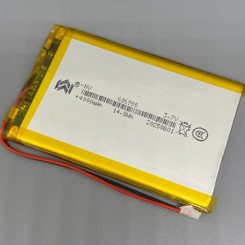 High-Performance In Stock 3.7V 4000mAh 14.8Wh 606090 Li-Polymer Li LiPo Battery for GPS Bluetooth Speaker Power Bank Tablet PC