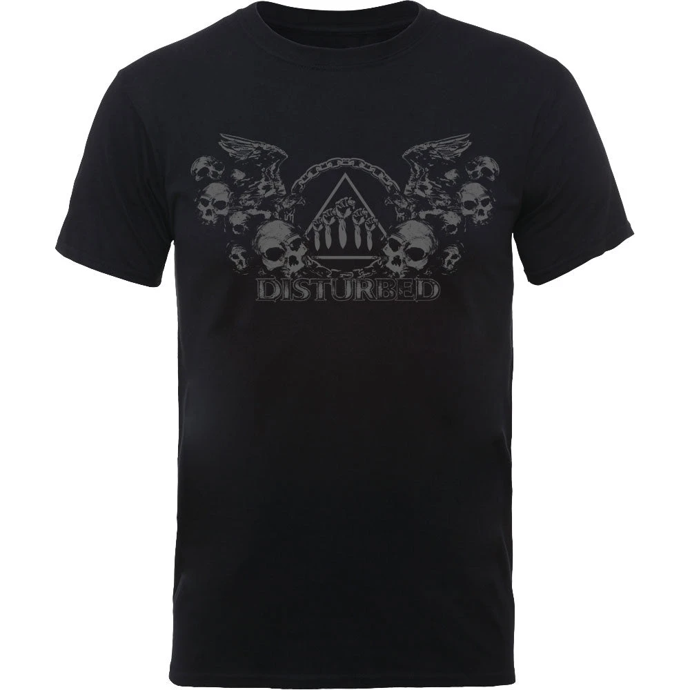 Beware The Vultures Disturbed Band T-Shirt Cotton Graphic Tee Men Women Summer Streetwear