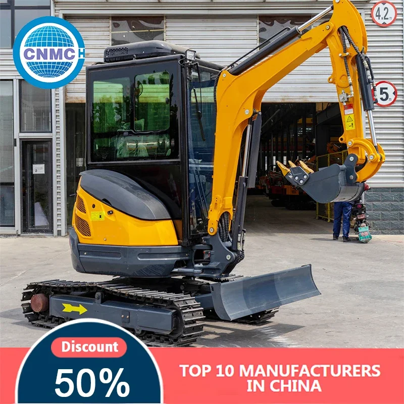 

CNM-25H 2.5 Ton Mini Excavator Factory Direct Sales Portable Easy to Operate Customizable CE EPA Certification Farm Garden