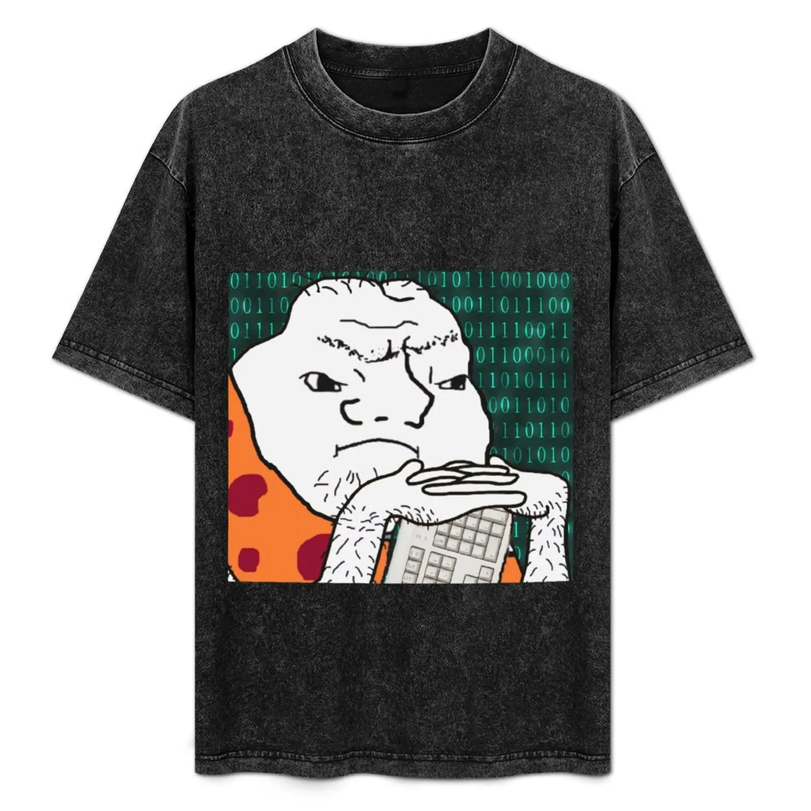 

Programmer Grug T-Shirt Soft Stretch Short Sleeve Top