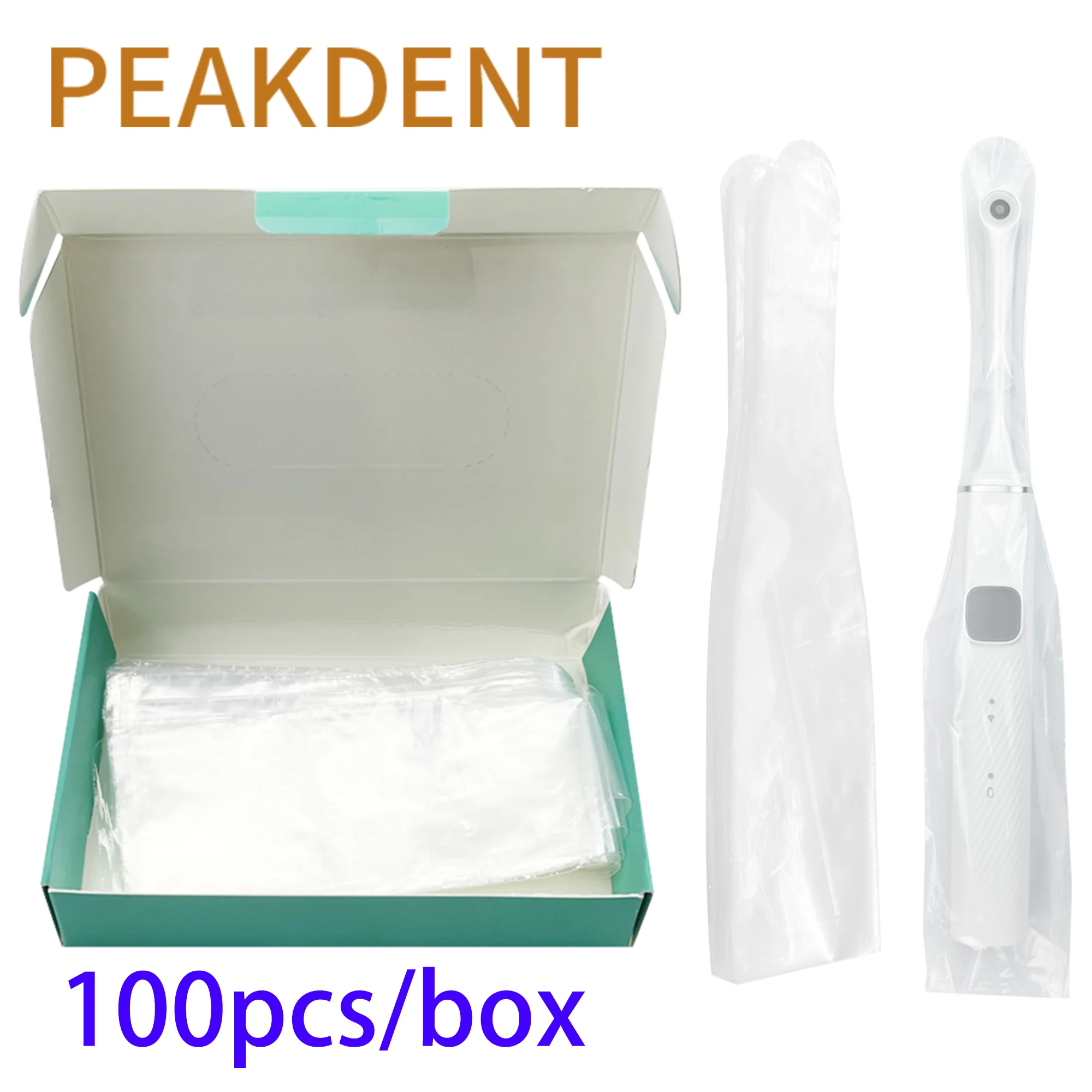 100pcs Intraoral Dental Camera Cover Disposable Intraoral Camera Sheath Dental Lab Dentista Tools Instrument Protect Sleeve