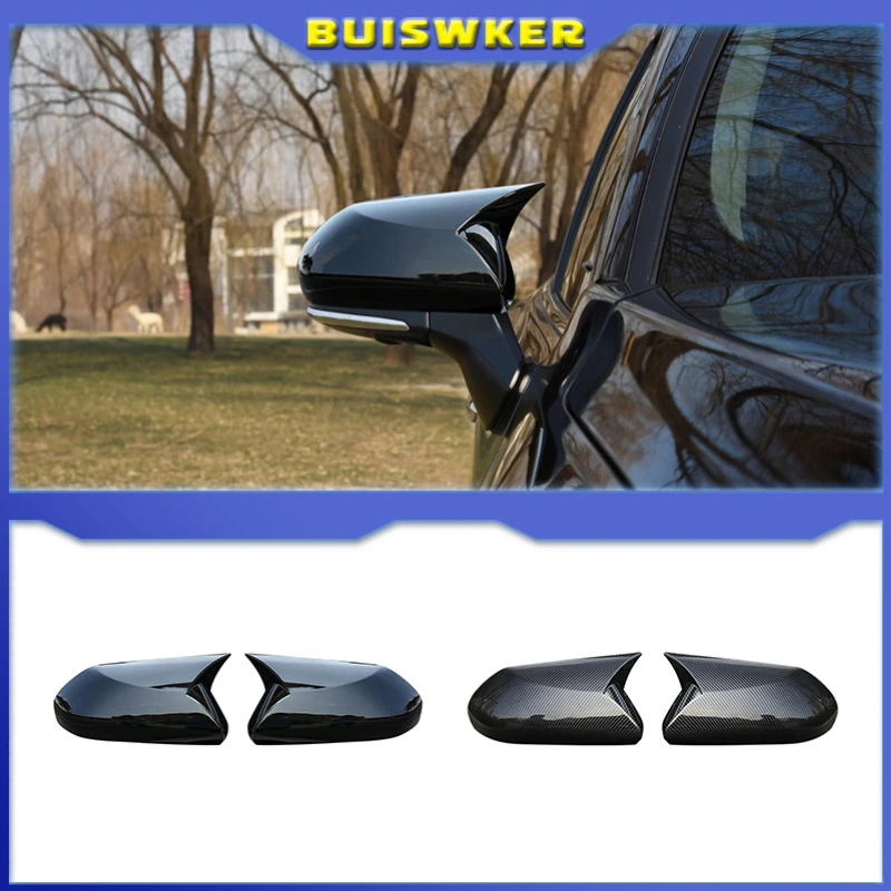 

For Toyota CHR Camry Prius Avalon 2019 2020 Ox Horn Rearview Mirror Housing Rearview Mirror Cover Side Mirror Mirror Retrofittin