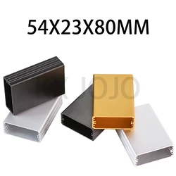 Aluminum Enclosure 54*23*80mm Integrated Waterproof Box Silver/Black Profile Shell Electronic Components Shell