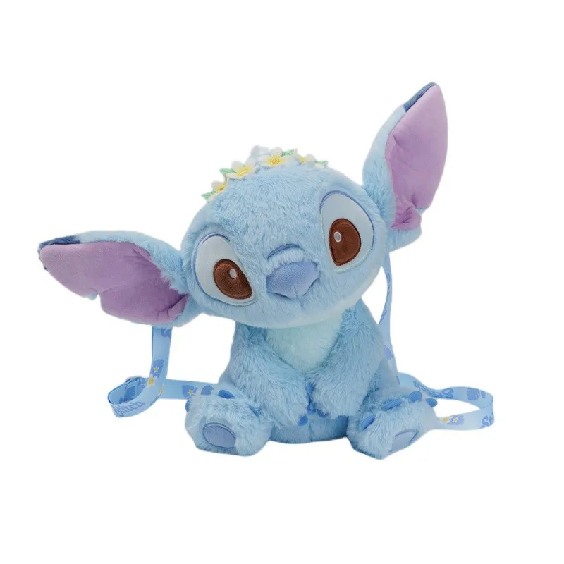 [ตลก] Disney Lilo & ตุ๊กตาของเล่นเด็กเรื่อง3 lotso Stitch กระเป๋าเป้ตุ๊กตาผ้ากำมะหยี่สร้างสรรค์ของเล่นของขวัญวันเกิดวันคริสต์มาส