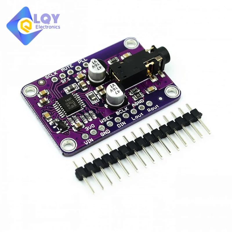 DAC Module 1334 UDA1334A I2S DAC Audio Stereo Decoder Module Board For Arduino 3.3V - 5V