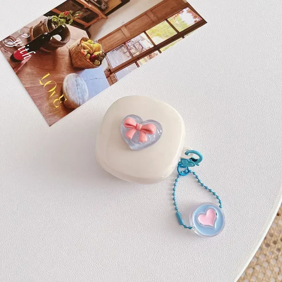 جراب حماية لسماعات الكرتون على شكل دب لطيف ، غطاء سيليكون ، براعم سامسونج غالاكسي لايف في ، Buds2 ، 2Pro ، براعم برو ، بلوتوث