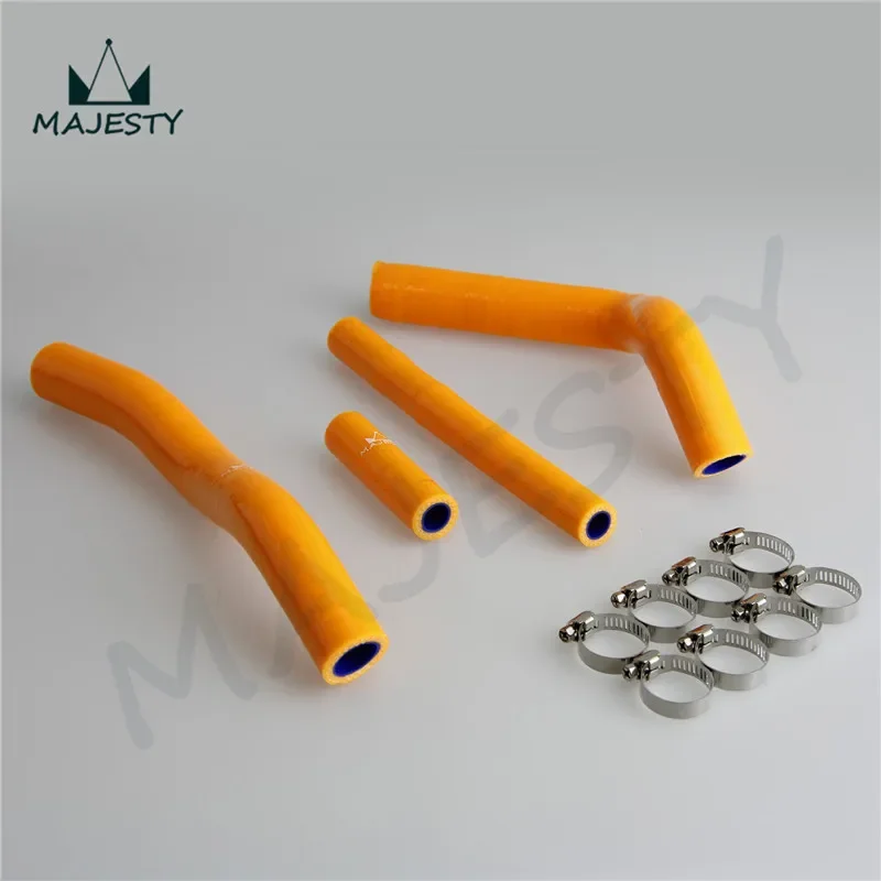 Silicone Radiator Coolant Hose +CLAMPS  for Suzuki RM125 RM 125 2001-2008 02 03 04 05 YL