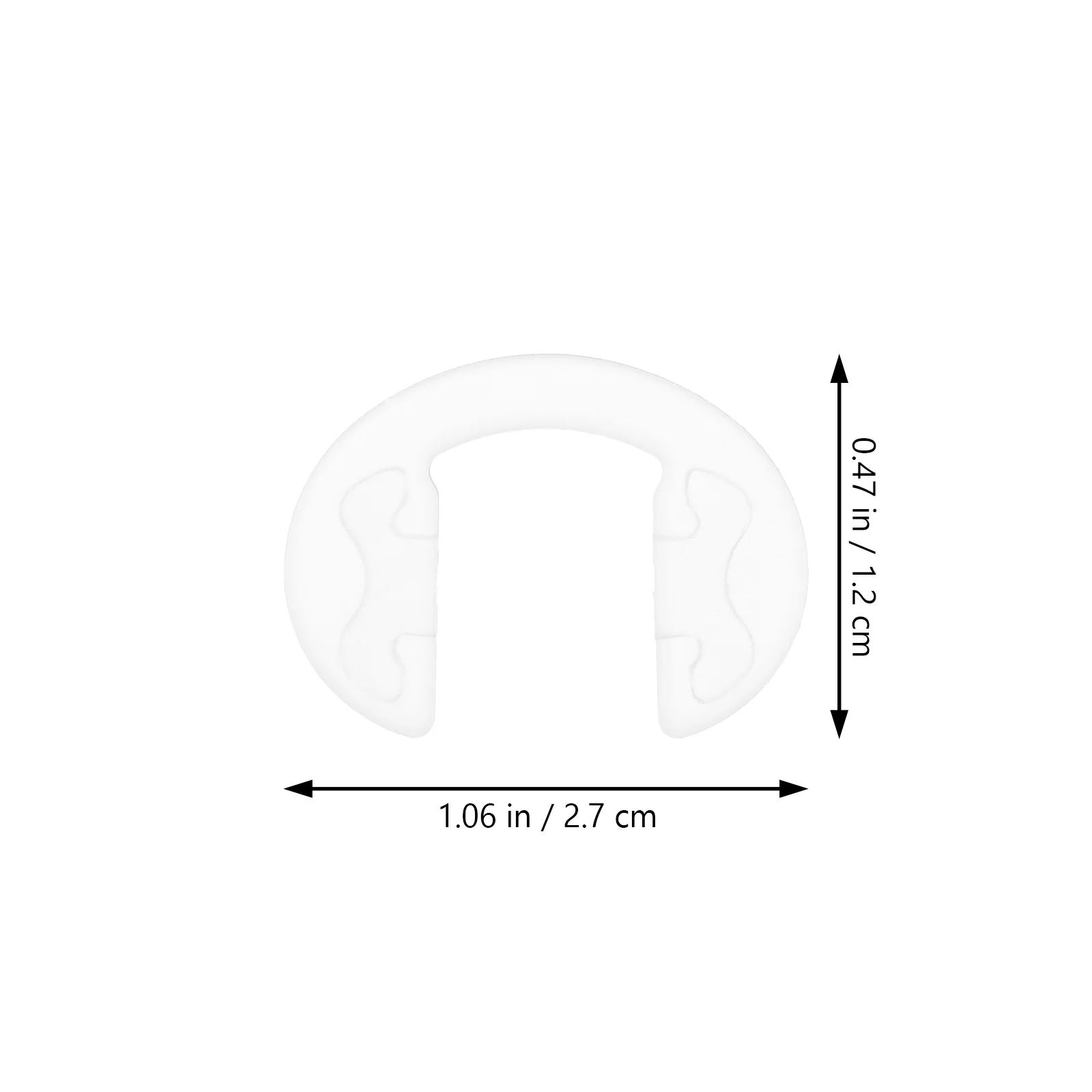 실리콘 안경 코 패드 쿠션, 실리카 젤 교체 선글라스, 액세서리 10 개