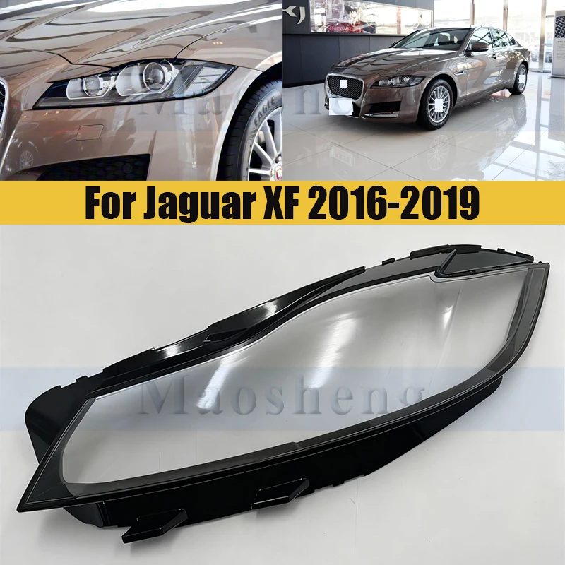 

Крышка фары переднего бампера для Jaguar XF 2016-2019, крышка, абажур, стеклянная фара, колпачки для линз