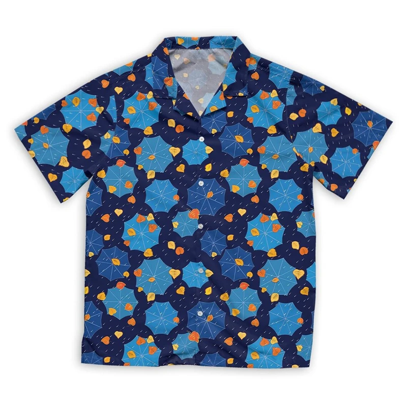 

2025 New Summer Men's Harjauku Stripe Colorful Hawaii Shirts 3D Print Daily Casual Street Hip Pop Holiday Unisex Shirt Blouses