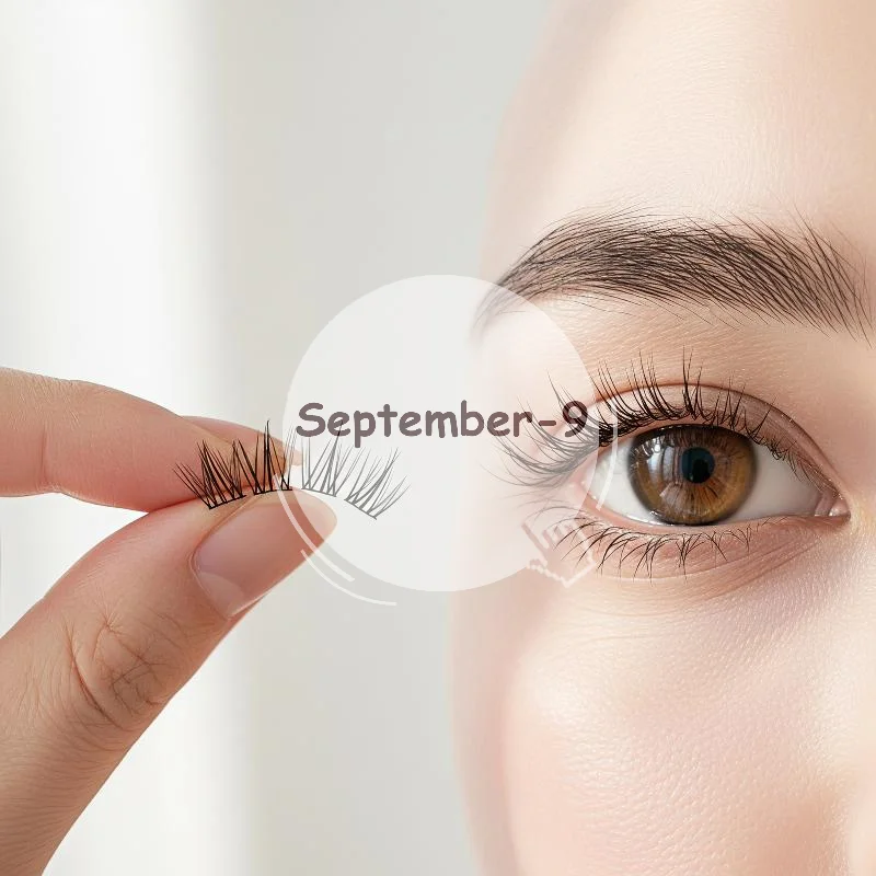 Glue Free False Eyelashes Fashion Solar System Print Long Thick Volume Lashes for Professional Makeup Artist Use