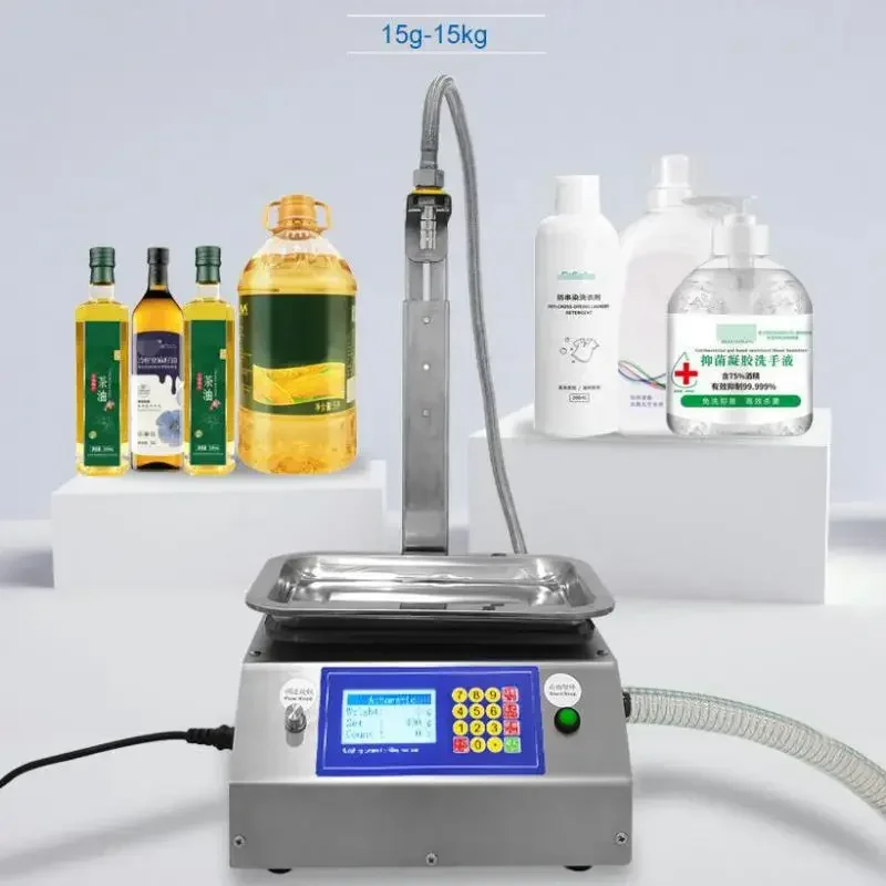 Paste Filling Machine CSY-L17 Laundry Liquid Filler Shower Gel Filler Large Flow Weighing Small Automatic Quantitative Olive Oil