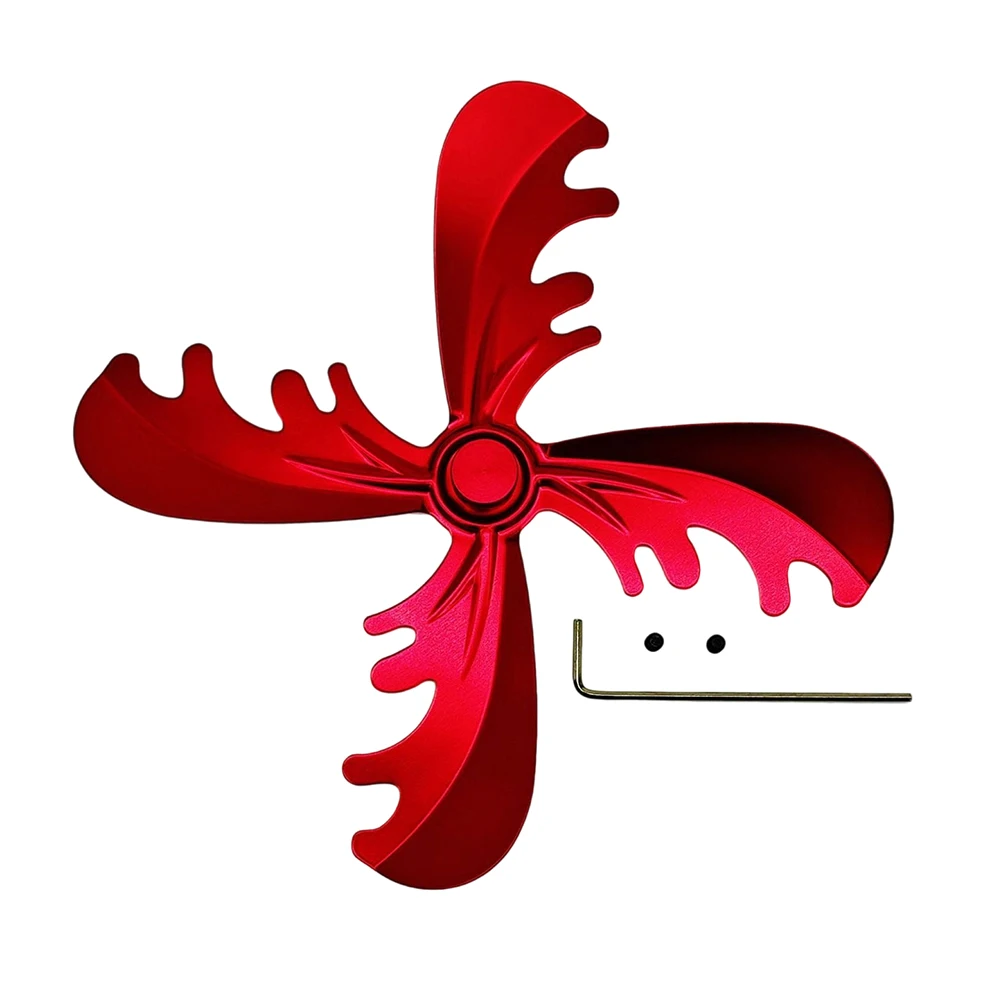 

Aluminum Alloy Fan Blade Thermocouple Aluminum Fan Bronze Heat Powered Fan Thermal Energy Utilization Indoor Comfort