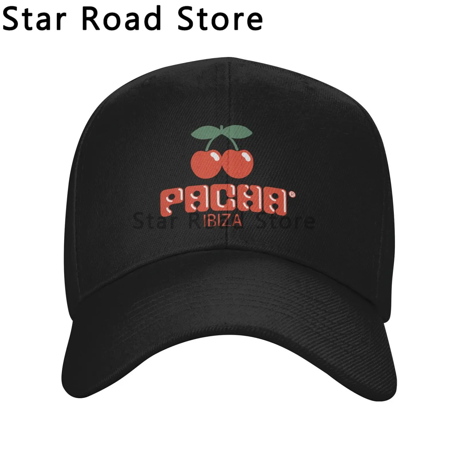 PACHA Ibiza Logo Print Truck Hat Caps Horse Hat Beach Outing Women Hat Men's Male Military Tactical Caps Cap Woman Men's