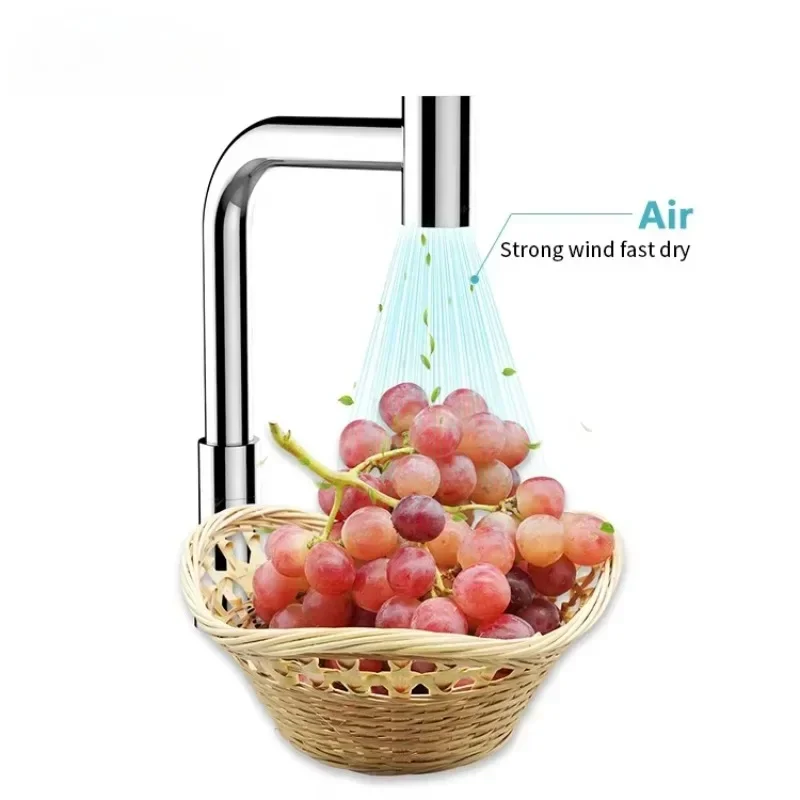 New kitchen appliances tap dryer dry fruits vegetables tableware