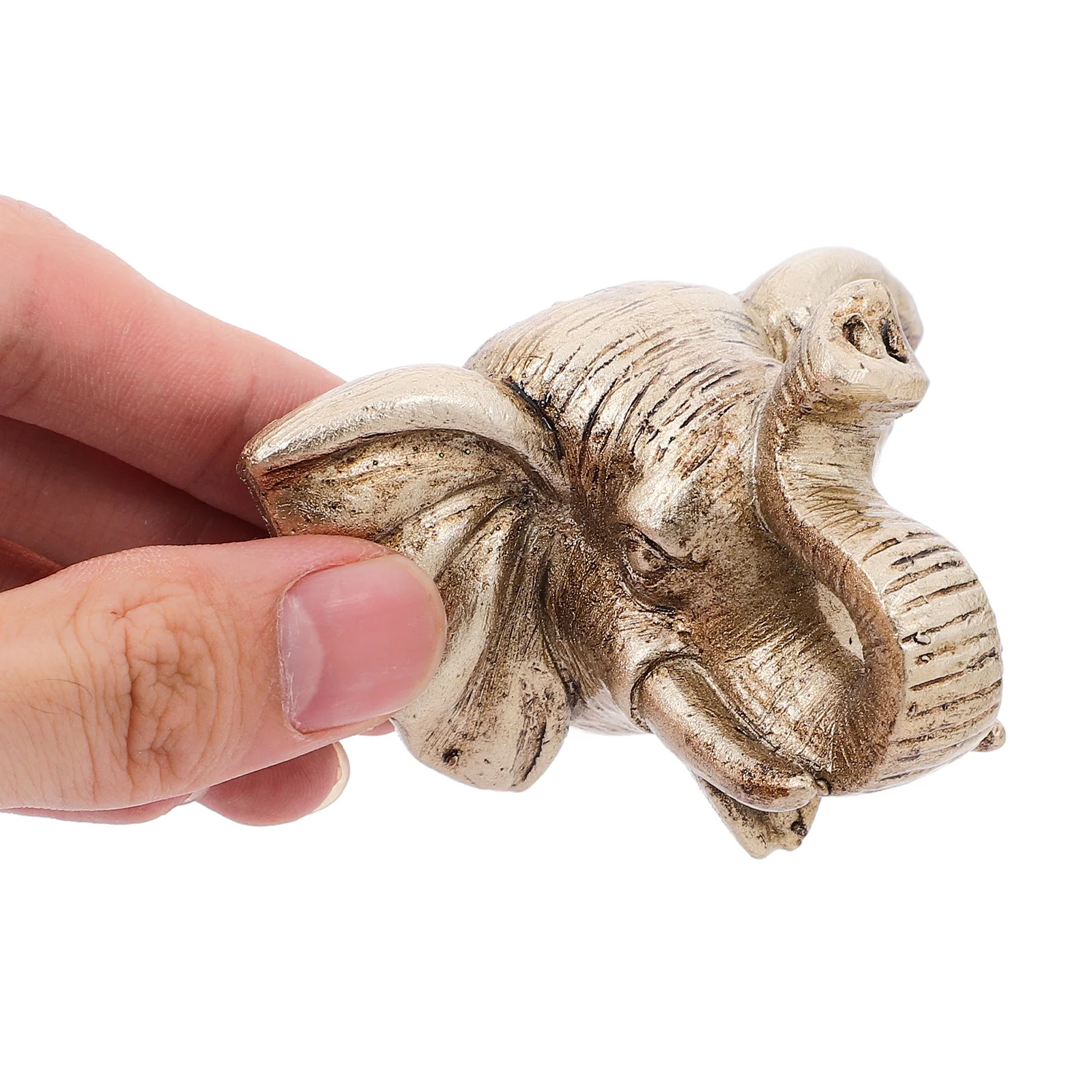 Насадка для фонтана с головой слона, настенная функция воды, декоративный носик, опрыскиватель для открытого сада и бассейна, успокаивающий звук, прочный