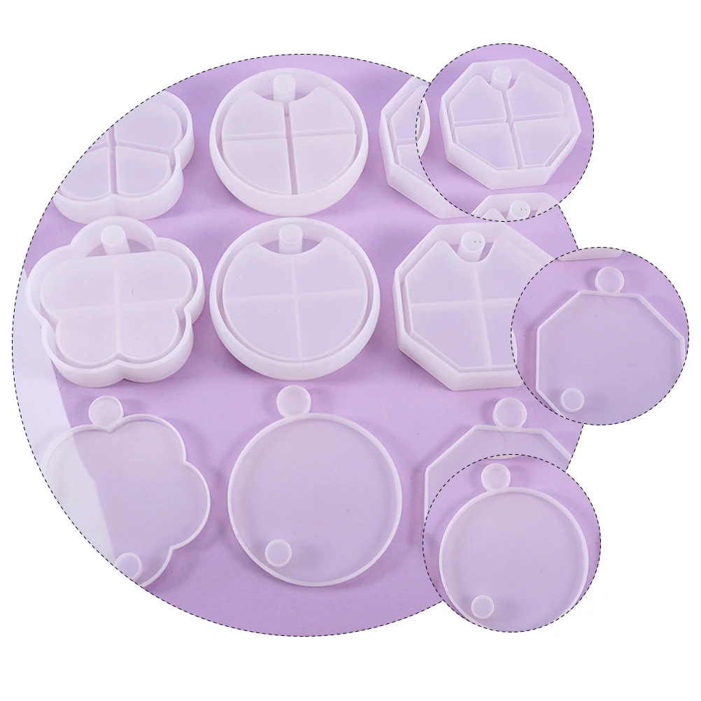 

3Pcs Multi-Layer Rotating Jewelry Box Mold Silicone Flexible Octagon Epoxy Resin Casting Storage Case