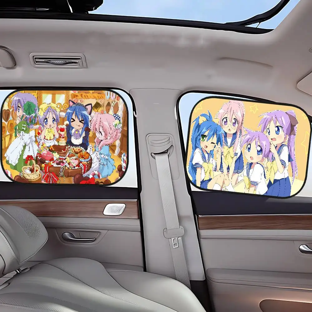 

Аниме LuckyS Star Kawaii Универсальный 1 шт. автомобильный адсорбционный козырек от солнца боковое окно солнцезащитный козырек авто солнцезащитный козырек для детей и взрослых