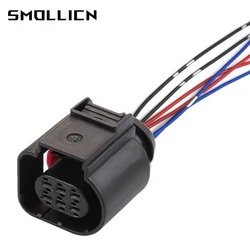 Conector de arnés de cableado de enchufe de Sensor de temperatura automático, elemento de Control de válvula de acelerador LSU 4,9 hembra de 6 pines, 4H0 973 713 4H0973713