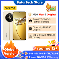 realme 12 Plus Smartphone 5G 6.67'' 120Hz Ultra Smooth OLED Display MediaTek Dimensity 7050 50MP Sony Camera 67W SUPERVOOC NFC