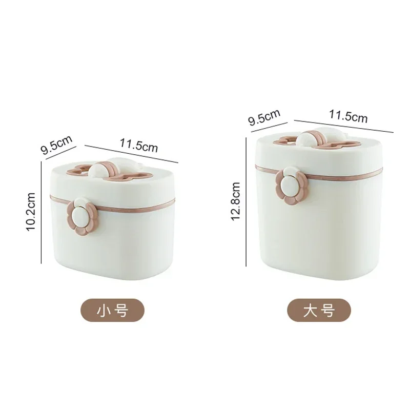 Infant Milk Powder Box Portable Food Storage Container Baby Formula Dispenser Baby Storage Dispensador De Leche En Polvo Bebe