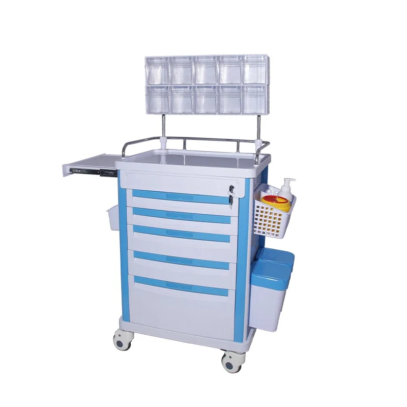 For anesthesia vehicles,rescue vehicles,nursing,emergency medicine delivery carts, dressing changing laboratory storage vehicles