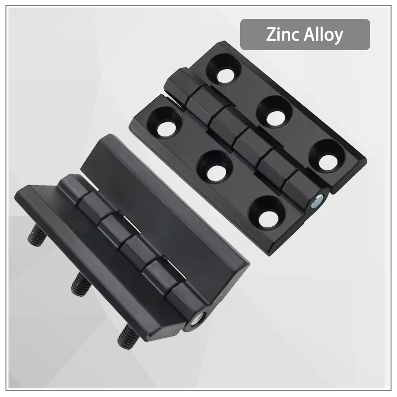 

Zinc Alloy Black Hinge Industrial Electrical Distribution Box Cabinet Heavy-Duty Six Section Spiral Hinge