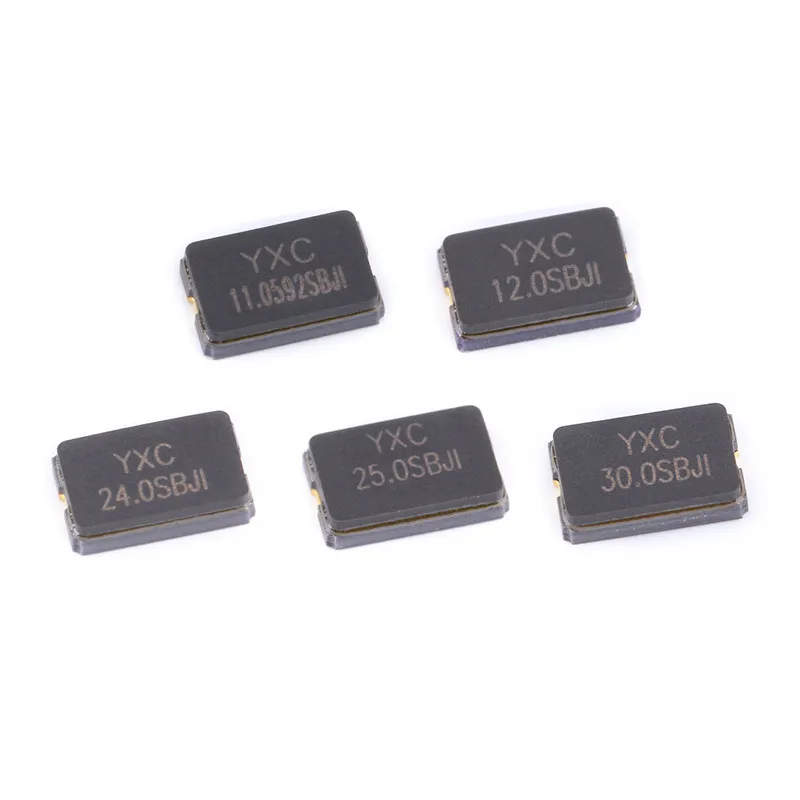 10PCS 5032_2P SMD Passive Oscillator Series 8/10/11 0592/12/16/20/22.1184/24/25/30/32MHz