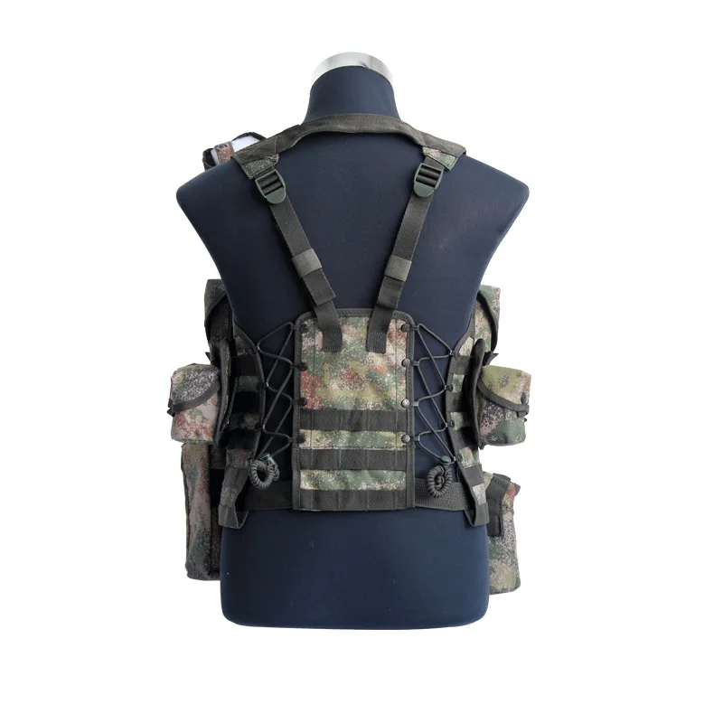 06 Style Woodland Star Camouflage Digital Carrying Device Training Equipment Accessories Outdoor Military Army War Hunting Gear