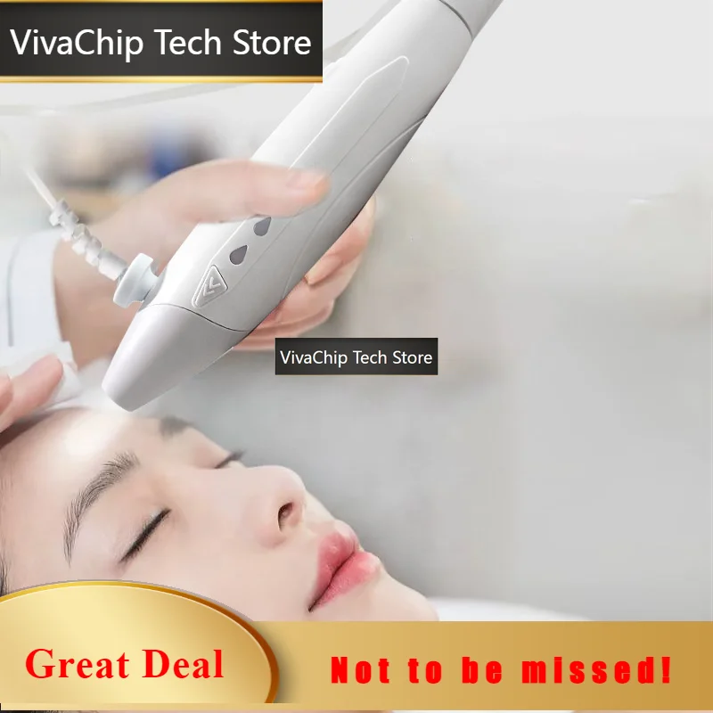 VivaCTSmart Library High Pressure Oxygen  Jet Peel Deep Moisturizing Injector Handy Water Oxygen Meter Facial Oxygen