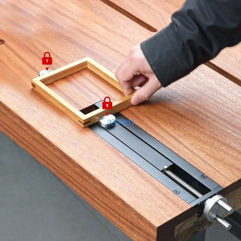 E15A Woodworking Table End Wrench Quick Inertial Vise Clamp Clip Desktop