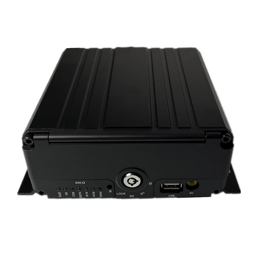 H.265 Smart Nvr 4 Ch Mdvr 4g Gps Wifi Opcional Carro Ônibus Caminhão Mnvr