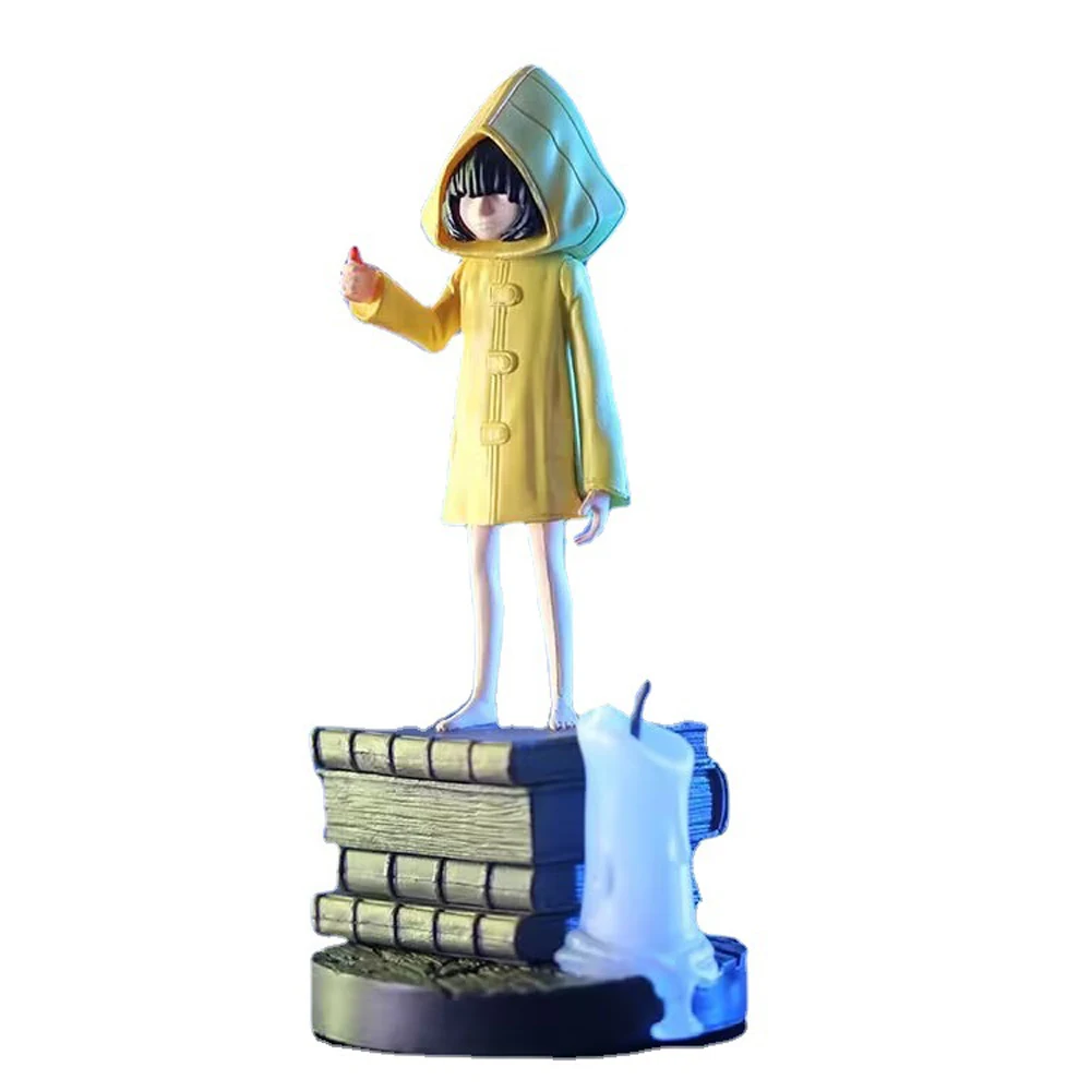 Venda quente jogo anime pequenos pesadelos seis nomes figura modelo brinquedos presente decoração artesanato coletar