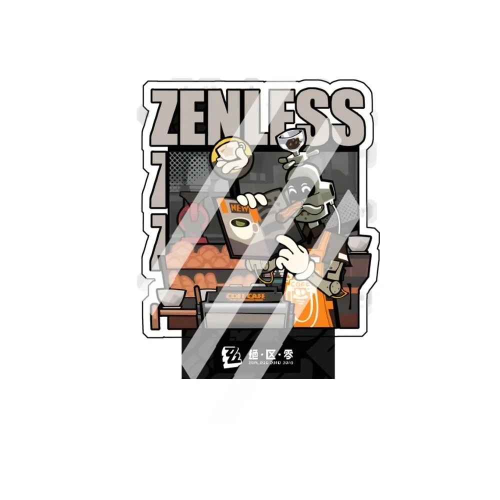 10CM Hot Game Zenless Zone Zero Nicole Demara Billy Kid Von Lycaon New Acrylic Stand Model Plate Desk Decor Collection gift