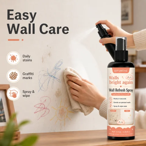 Black Spot & Mould Remover Spray with Hydrogen Peroxide - Multi-Surface for Kitchen Bathroom Tile, Odor Eliminator