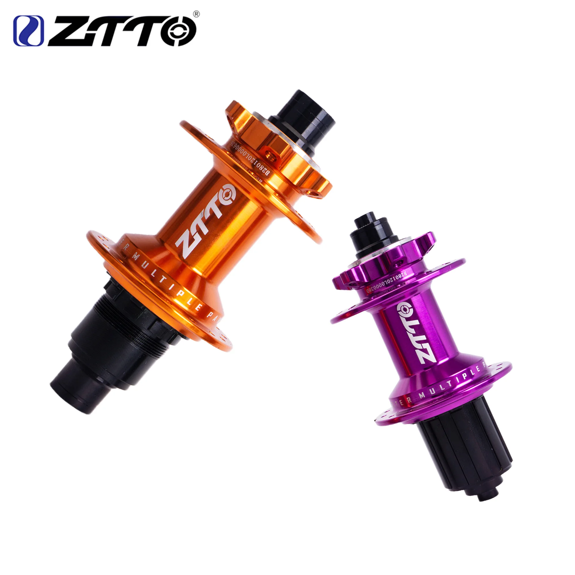 Задняя ступица ZTTO 142x12 135x10 120 Обручальная 6 тройных лапок Mesh MTB Hub 28 32 36 отверстий Pfive 6-болтая дисковая тормозная фланцевая ступица для велосипеда