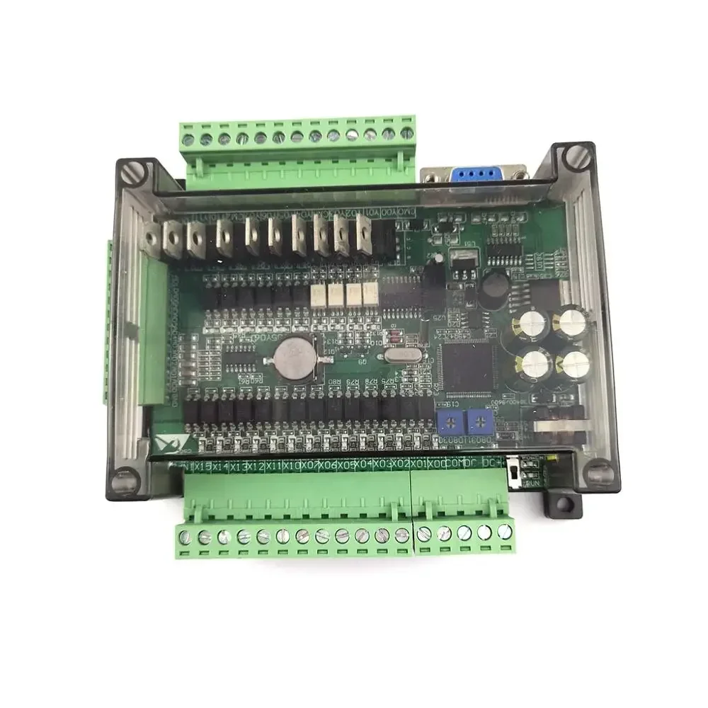 

FX3U-24MT Industrial Control Board Analog 6AD 2DA With Base Shell High-Speed Counter PLC Controller 485 RTC DC24V Power Supply