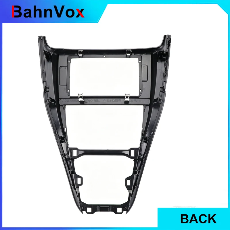 10 inch Android Car Radio frame for  Toyota Harrier 2010 2017 2din Stereo GPS Fascia bezel Panel Adapter wire harness