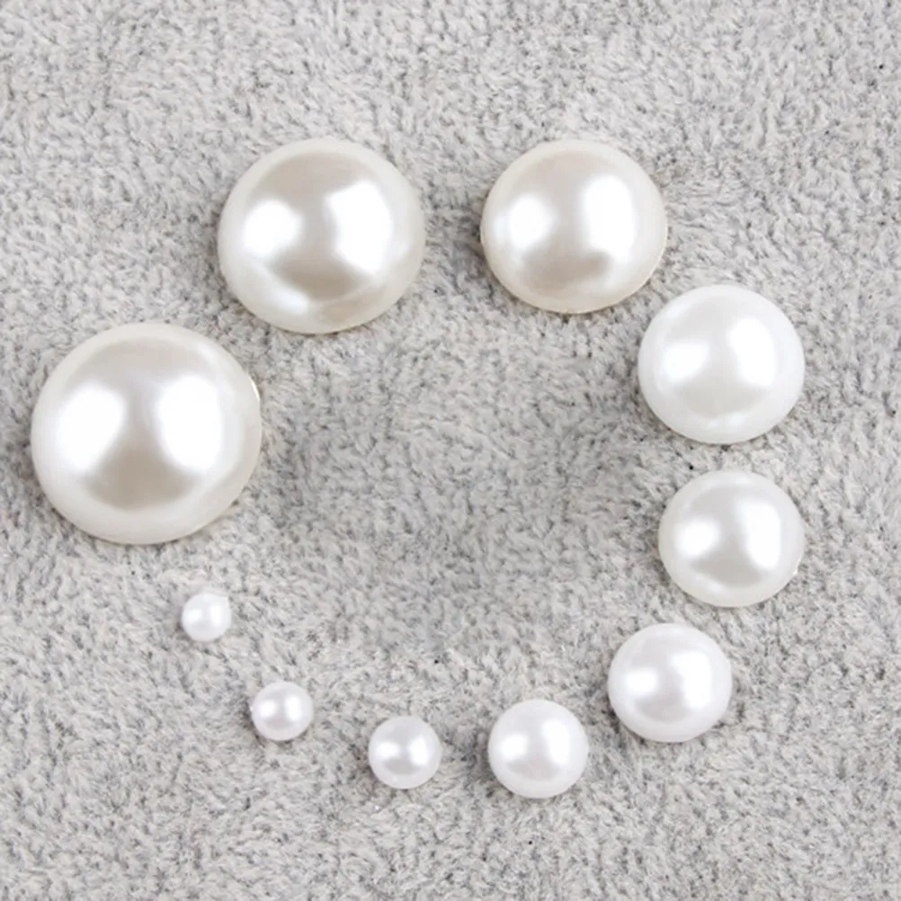5600Pcs Scatter Beads Kit Plastic Half Pearl Beads Assorted Sizes for DIY Beginners Experts Nail Art Phone Case Scrapbooking