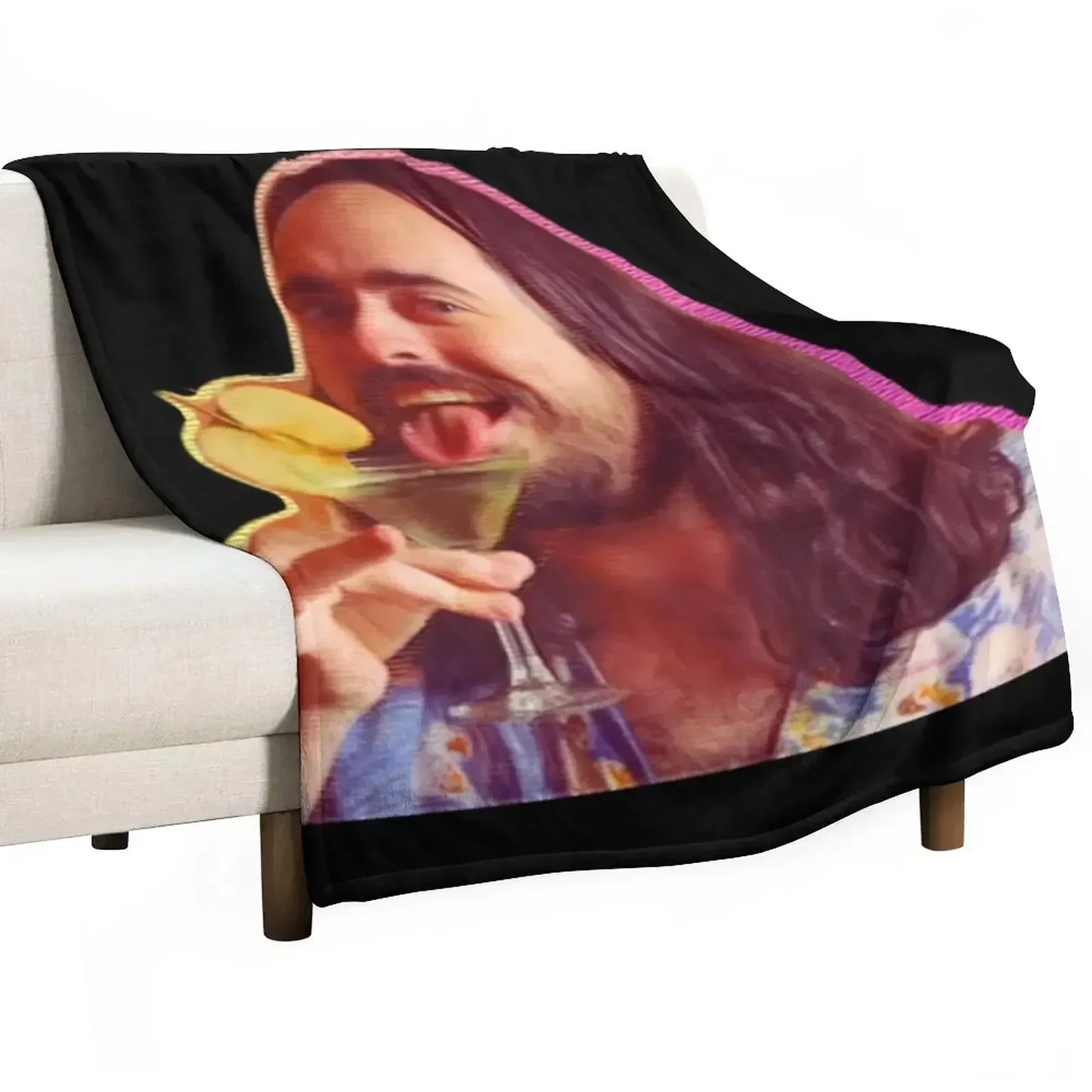 Aunty Donna Zachs Addiction Throw Blanket Picnic Camping cosplay anime Blankets