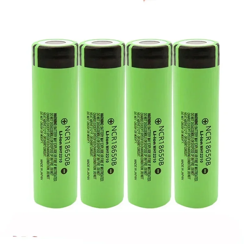 NCR18650B 34B Free Shipping Air Express  3.7V 3400mAh 30A Discharge Lithium-ion Rechargeable Battery Charger for Monitoring,Etc