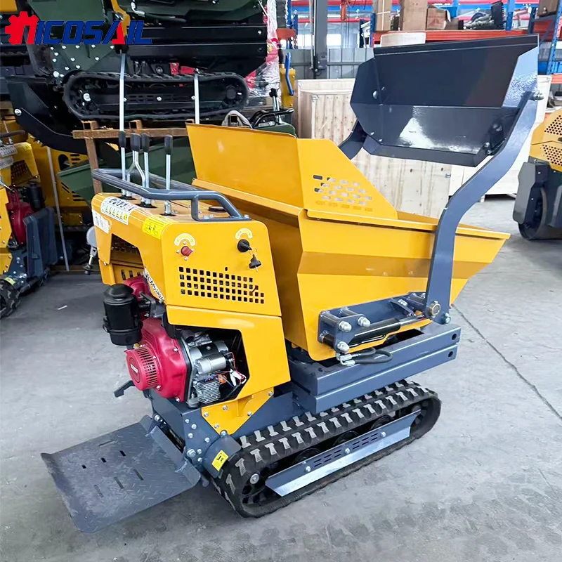 800kg Mini Loader Dumper High Load Bearing Capacity Small Dumper Trucks For Sale