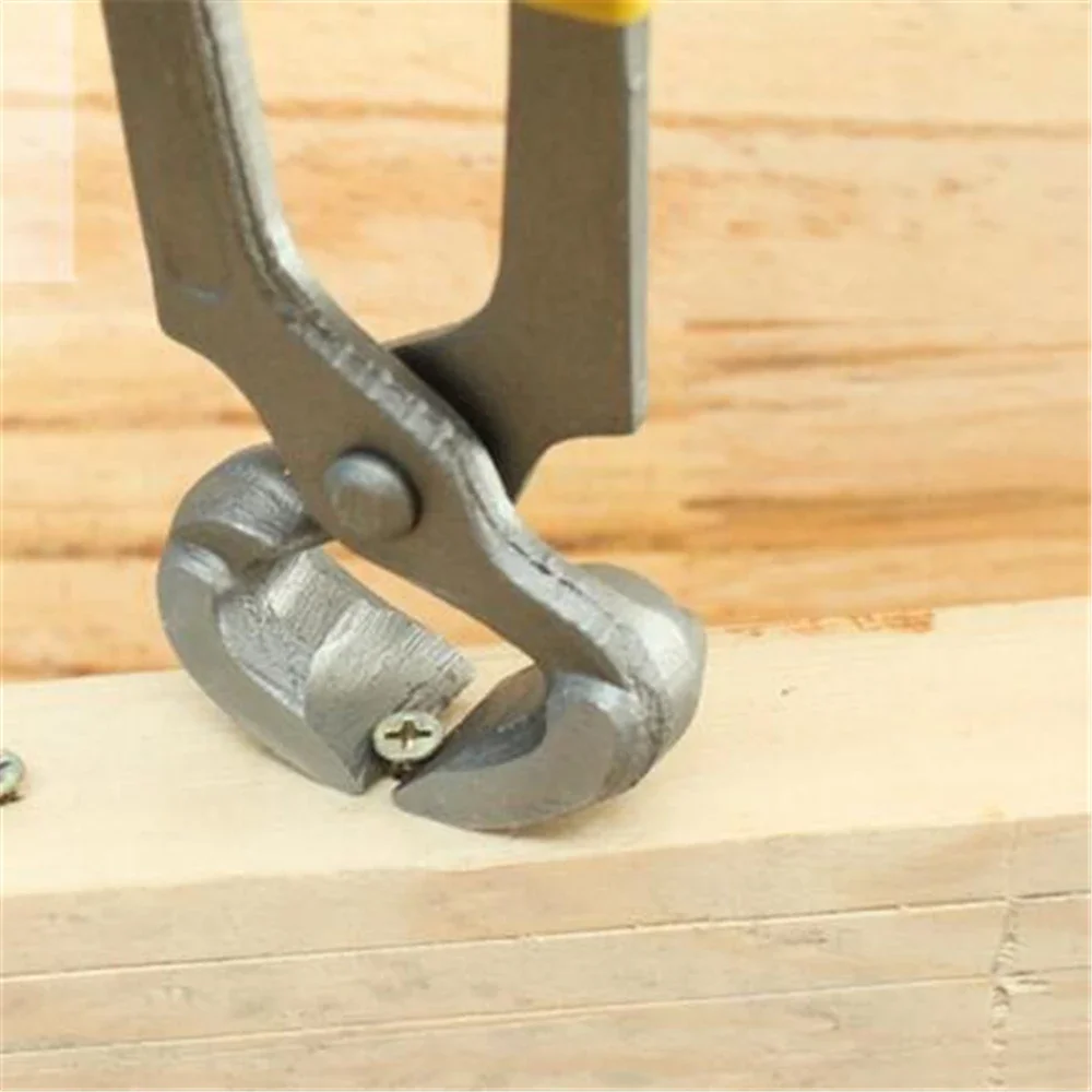 Pliers Nail Puller 8 Inch Jaw Pliers Nail Remover Shoe Repair Pliers Woodworking Flat Vise Tool