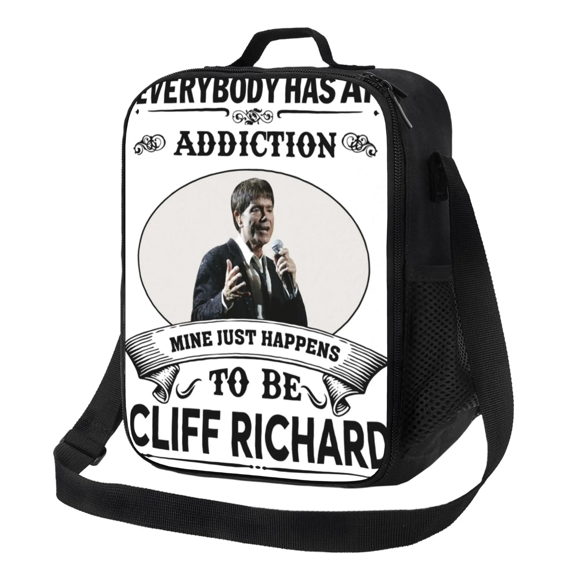 Cliff Richard Fan Tote Bag - Durable Non-Food Contact Rectangular Music Themed Bag with Sturdy Handle for Cliff Richard Merch Co