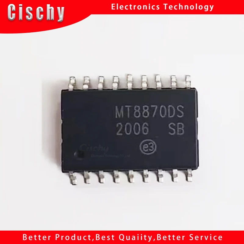 10pcs/lot MT8870DS MT8870 8870DS SOP-18 In Stock