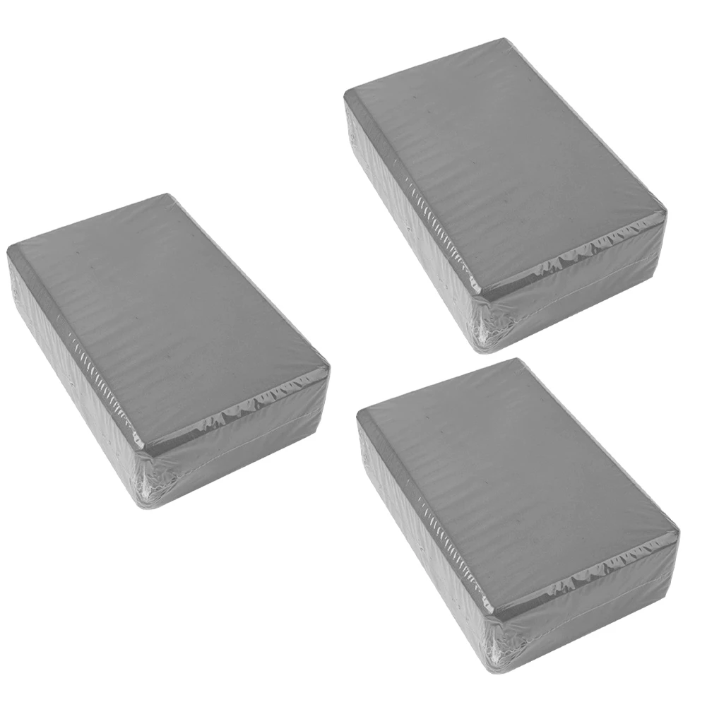 Yoga Bricks, Exercise Bricks, Yoga Supplies, Children'S Dance Bricks, High-Density Foam Bricks Grey