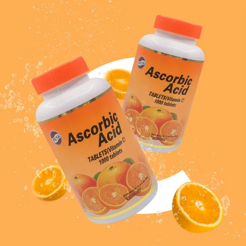 

1000 vitamin C chewable tablets to enhance immunity prevent bad blood improve skin metabolism health food