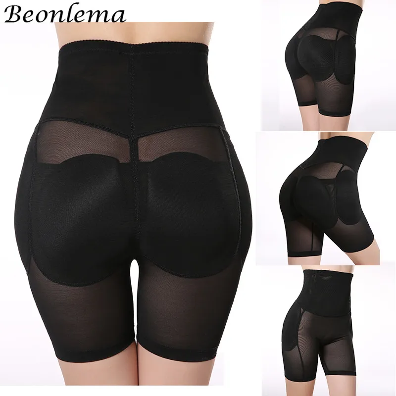 Beonlema Women Padded Panties Gluteus Filling Shapewear Hips Enhancers Fake Butt Push Up Underwear Slimming Body Shapers