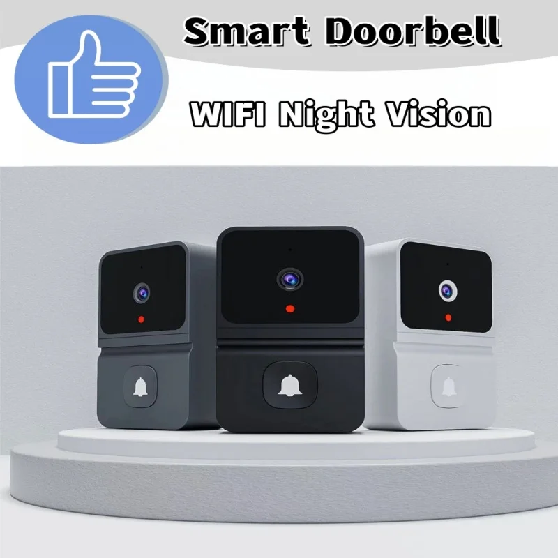 

Home WIFI Smart Doorbell Ding Dong Reminder Mobile Phone Remote 1080P High Resolution Camera Wireless Night Vision Monitoring